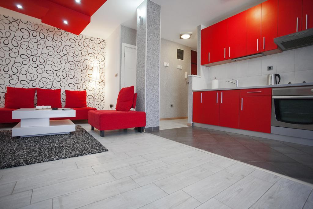 Apartment Red Belgrado Camera foto